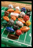 Dice : Dice - Game Dice - Football Fever by John N Hansen Co 1982 - Ebay May 2013